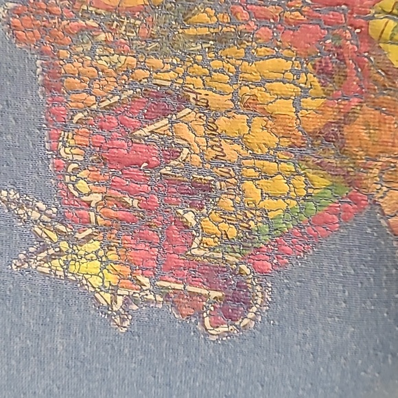 VINTAGE Gem and the Holograms Shirt from 80s...Used small stain - Picture 3 of 5